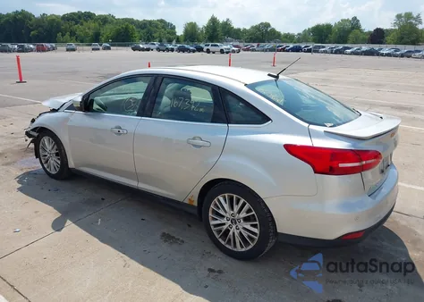 2017 Ford Focus Titanium from USA, damaged, VIN 1FADP3J21HL239524